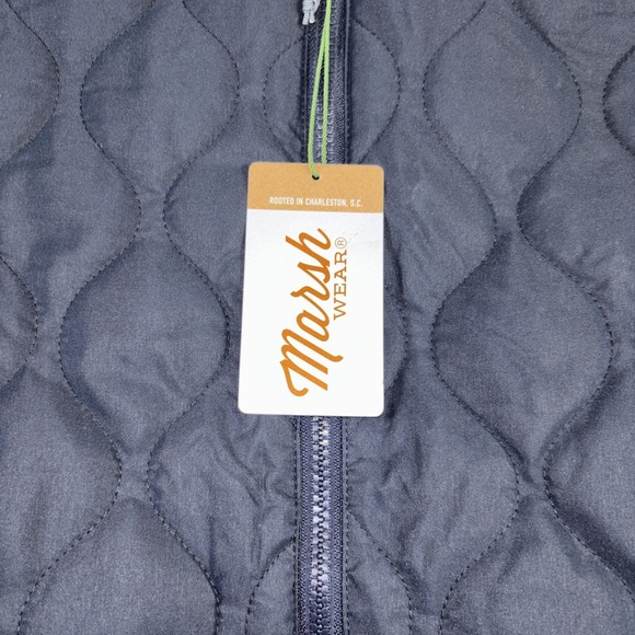 New Marsh Wear Barnwell Puffer Jacket Women's XL Black Premium Outdoor Fishing - Picture 3 of 12